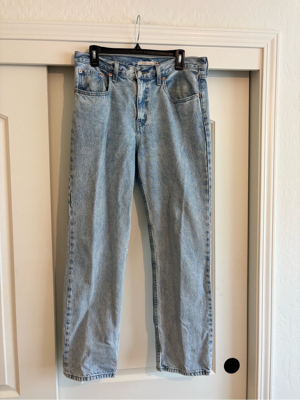 Levi's Light Blue Straight Leg Jeans